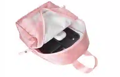 TURN UP Backpack Nylon White