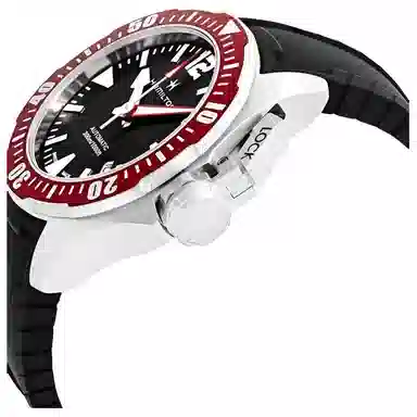 Hamilton 42mm Automatic Black Rubber