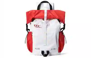 COEXISTENCE Bow Bag White Red