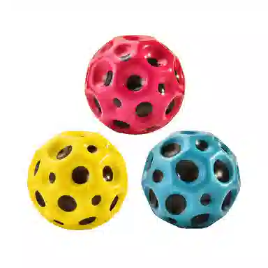 一点潮玩 高弹力洞洞球 趣味性强 超回力解压 玩具