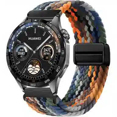 亿祈发 表带 华为适用 尼龙材质 磁吸尼龙编织表带男女通用