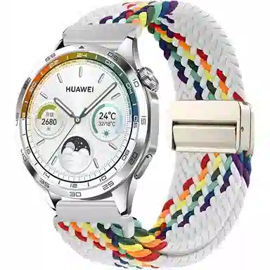 亿祈发 表带 华为适用 尼龙材质 磁吸尼龙编织表带男女通用