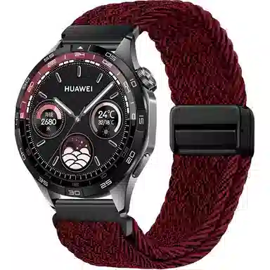 亿祈发 表带 华为适用 尼龙材质 磁吸尼龙编织表带男女通用