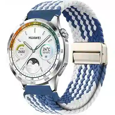 亿祈发 表带 华为适用 尼龙材质 磁吸尼龙编织表带男女通用