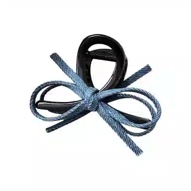 蒙妮 复古简约蝴蝶结抓夹 亚克力 发夹 女款