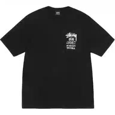 Stussy x OUR LEGACY SS25 WORK SHOP SURFMAN TEE PIGMENT DYED T