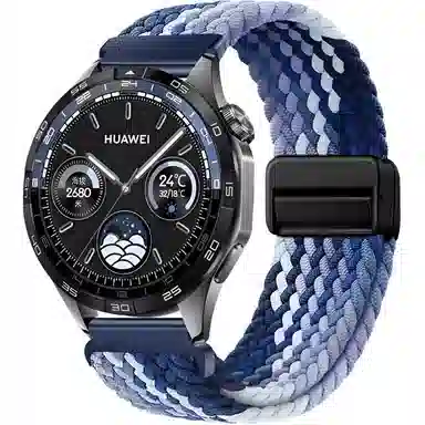 亿祈发 表带 华为适用 尼龙材质 磁吸尼龙编织表带男女通用