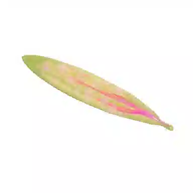 YVMIN Hand-Painted Leaf Resin Hairclip