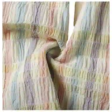 北极绒 拼接适中高腰休闲长裙 女款