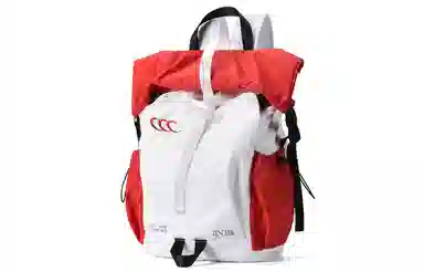 COEXISTENCE Bow Bag White Red