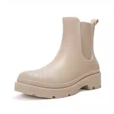 隆鹰 合成革 舒适简约 百搭时尚 切尔西靴 女