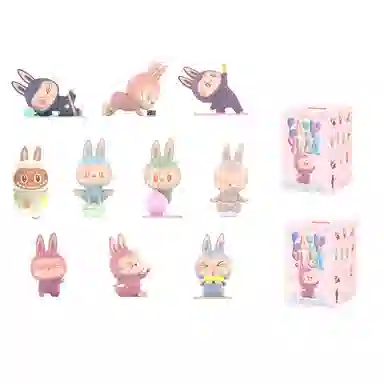 Pop Mart Labubu The Monsters "Lazy Yoga"