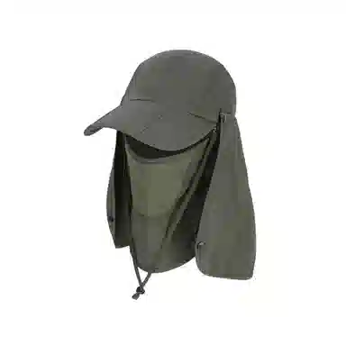 图涂丫 钓鱼户外遮阳帽骑行可折叠遮阳 涤纶 防晒帽 男女同款情侣款