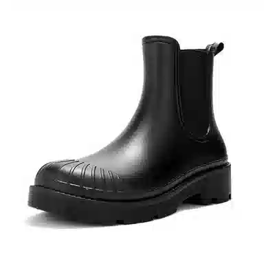 隆鹰 合成革 舒适简约 百搭时尚 切尔西靴 女