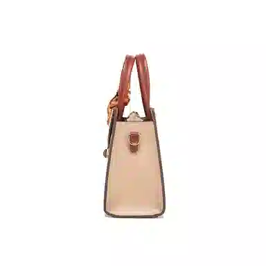 老人头 新中式国风高级感刺绣百搭 合成革 托特包单肩斜挎手提包 常规 女款 多色