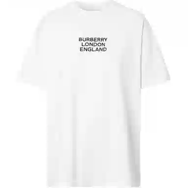 Burberry Embroidered Logo T-shirt T