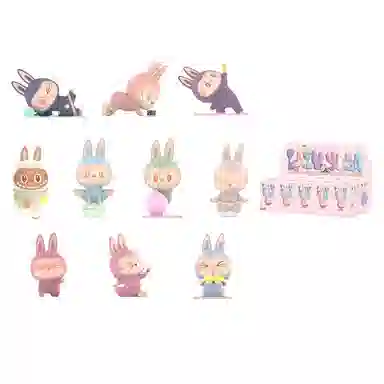 Pop Mart Labubu The Monsters "Lazy Yoga"