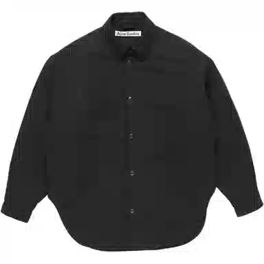 Acne Studios FW25 Embroidered Logo Collar Jacket