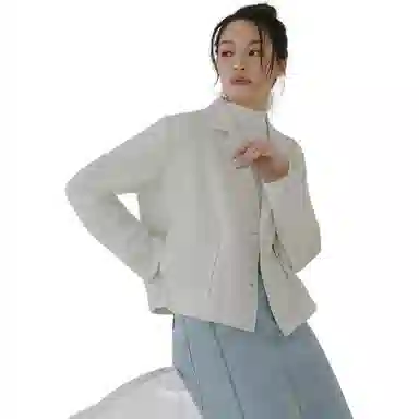 笔杏 简约纯色常规西装 女款