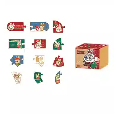 POP MART LABUBU Christmas Fridge Magnet Blind Box
