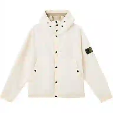 Stone Island Badge Cotton Jacket