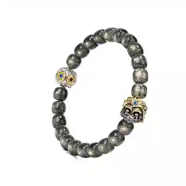 钰澜文玩 龙虎玄坛真君·赵公明 五帝轮转佛珠 星月菩提 手串 男女同款情侣款