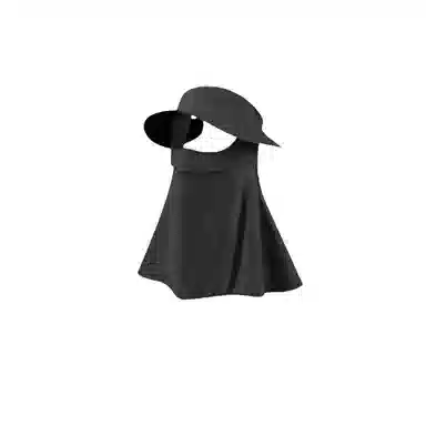 图涂丫 一体护颈遮阳防紫外线透气夏季全脸基尼 涤纶 防晒帽 男女同款情侣款