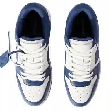 OFF-WHITE Out Of Office Low Sneakers White Blue