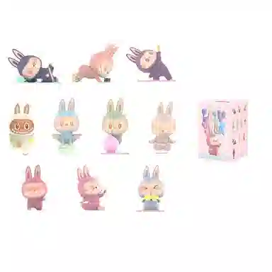 Pop Mart Labubu The Monsters "Lazy Yoga"