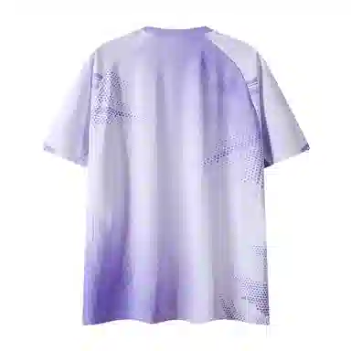 浦锐 序动柔软舒适透气吸湿排汗百搭休闲运动健身羽毛球服 男女同款 跃动紫