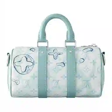 Louis Vuitton Keepall 25 Vintage Monogram Ink Print