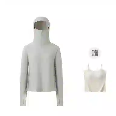 美力城 宽松全网眼透气轻薄户外运动骑行经典百搭防晒服 男女同款