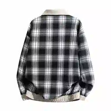 红蜻蜓 美式高街做旧外套男秋冬季痞帅机车工装翻领休闲上衣夹克 男女同款