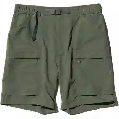 UNIQLO Loose Pocket Shorts Olive Green
