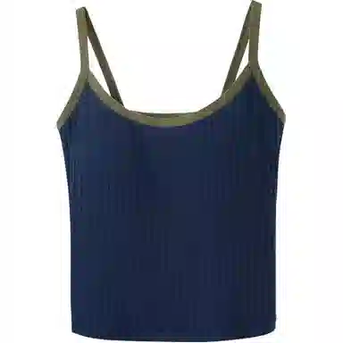 内在密码 撞色背心带胸垫修身通勤吊带 女款