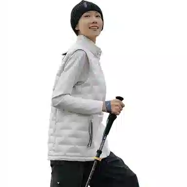 探路者 旅行户外系列 立领拉链舒适休闲马甲 男女同款