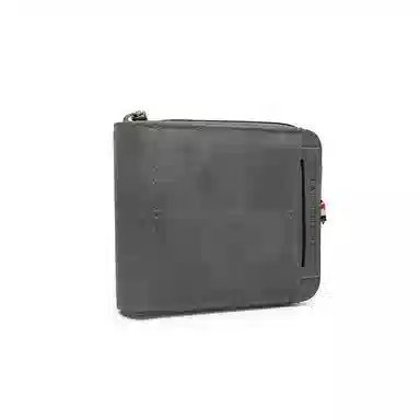 老人头 时尚简约多功能轻便小巧便携 合成革 钱包 男款 多色