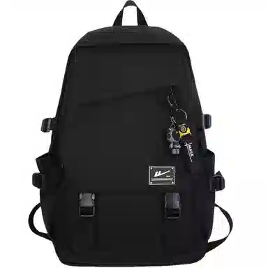 Warrior Nylon Backpack Black