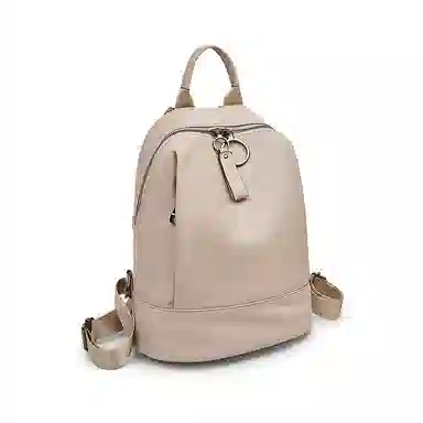 老人头 时尚简约通勤高级质感 头层牛皮 双肩包 常规 女款 多色