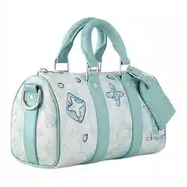 Louis Vuitton Keepall 25 Vintage Monogram Ink Print