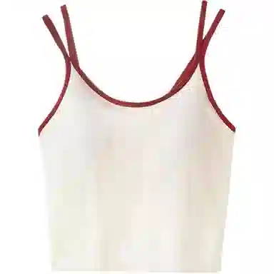 内在密码 夏季防走光可外穿交叉吊带背心 女款