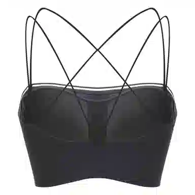 多情猫 美背抹胸纯色文胸 女款