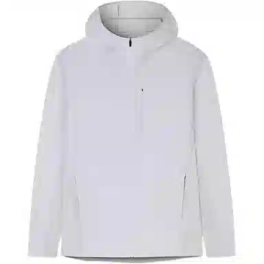 超级安踏 男子户外系列 运动休闲简约连帽纯色修身舒适百搭 防晒防紫外线防晒服 男款