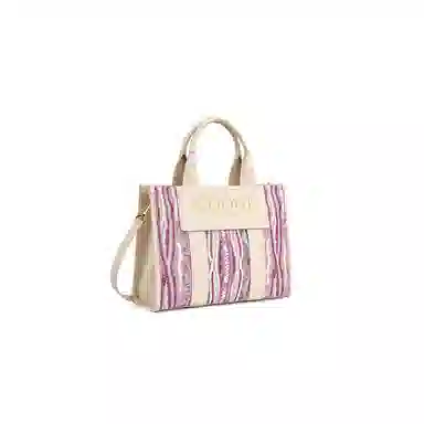 COOGI Sweater Pattern PU Tote
