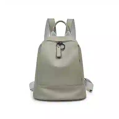 老人头 时尚简约通勤高级质感 头层牛皮 双肩包 常规 女款 多色