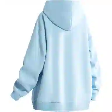 王者荣耀 美式复古人影剪影字母长袖连帽落肩款宽松舒适青少年高颜值休闲百搭时尚潮牌卫衣 云中君瑶款 男女同款