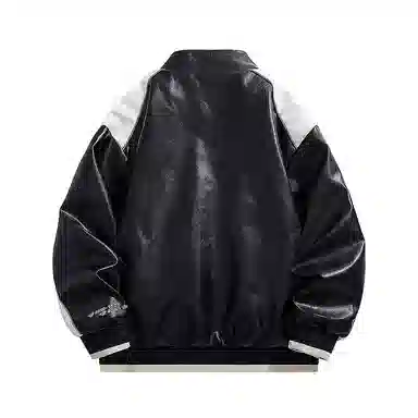 HATCHESSEL PU Leather Jacket