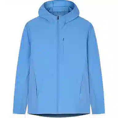 超级安踏 男子户外系列 运动休闲简约纯色连帽修身舒适百搭 防晒防紫外线防晒服 男款