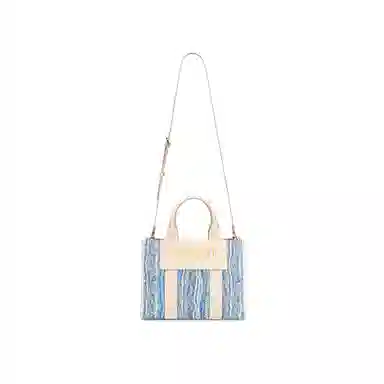 COOGI Sweater Pattern PU Tote