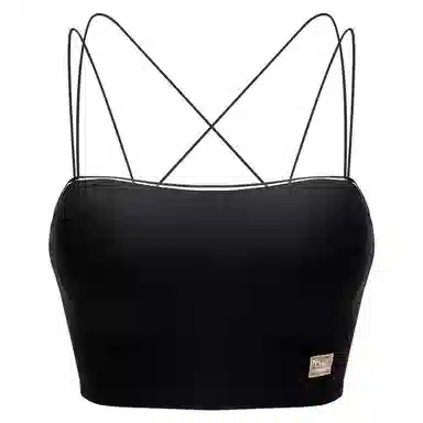 多情猫 美背抹胸纯色文胸 女款